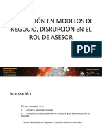 Innovacion Modelos Negocios Disrupcion Rol Asesor Santiago Ruales