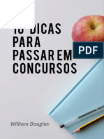 e Book 10 Dicas Para Passar Em Concurso