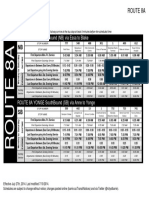 Route 8A RVH Northbound (NB) Via Essa To Blake