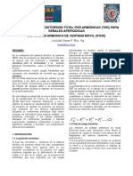 Nuevo Factor de Distorsión Total Por Armónicas (THD) para Señales Aperiodicas Distorsión Armonica de Ventana Movil (STHD)