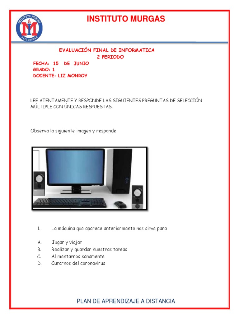 Informatica 2p | PDF | Hardware de la computadora | Periférico