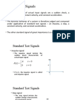 Standard Test Signals