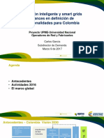 01 - UPME Colombia Hacia Medición Inteligente y Smart Grids 09mar17