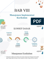 BAB 8 Konsep Manajemen Implementasi Kurikulum