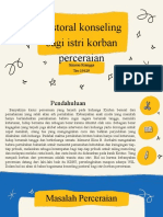 Pastoral konseling untuk istri korban perceraian