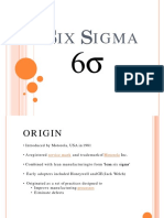 Six Sigma Refresher