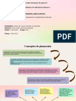 La Etapa de Planeación en El Departamento de Enfermería