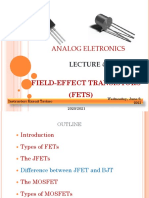 Lecture 4 - Field-Effect Transistors