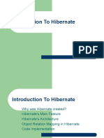 Introduction to Hibernate