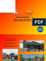 Survey Report Rest Area KM 86 A