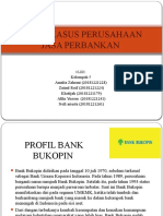 Studi Kasus Perusahaan Jasa Perbankan Kelompok 5