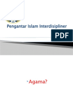 01 Pengantar Islam Interdisipliner
