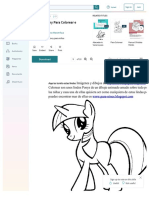 My Little Pony para Colorear e Imprimir: Download