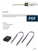 Datasheet 205009 RC Logger P504a Gps Sensor Module