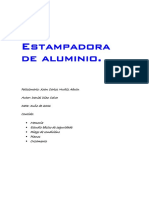 Proyecto Estampadora de Aluminio en PDF