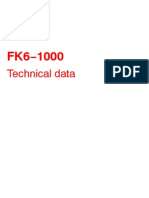 FK6-1000 Technical Data