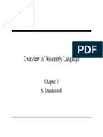 Overview of Assembly Language: S. Dandamudi