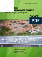 Kabupaten Malang Dalam Angka 2017