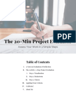 The 20-Min Project Evaluator: Assess Your Work in 3 Simple Steps