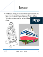 Buoyancy: Fluid Statics M. Bahrami ENSC 283 Spring 2009