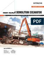 High Reach Demolition Excavator: Zaxis-Series
