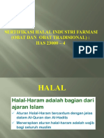 Materi Sistem Jaminan Halal 2022