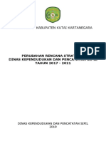 Perubahan Renstra 2016-2021