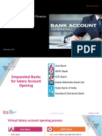 Welcome To Corporate Finance - Employee Services: Salary Account
