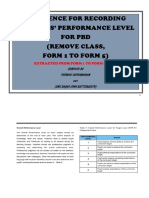 PDB Performance Level From DSKP (Remove Class, Form 1 To 5)