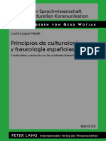 Principios de Culturología y Fraseologí