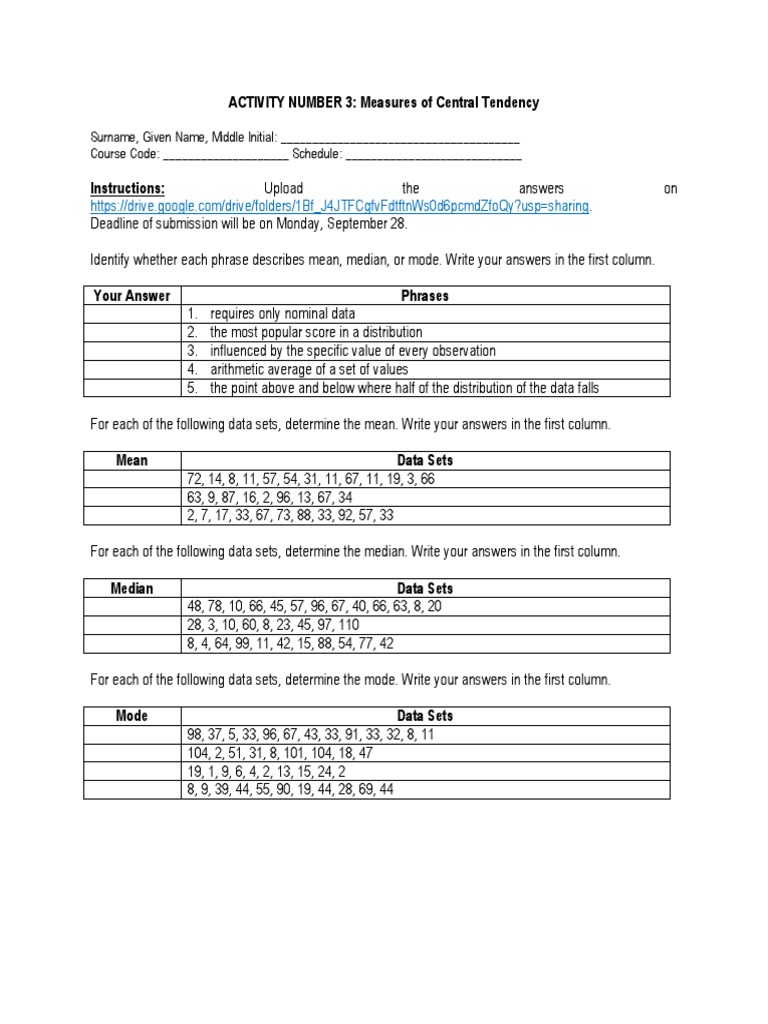 Student Statistics Exercise | PDF | Science & Mathematics | Computers