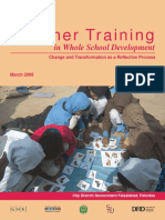 10 - Teacher Training in Whole School Development