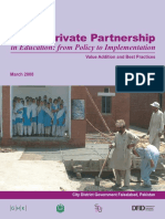 11 - Public Private Partnerships in Education From Policy to Implementaion