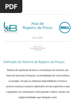 ATA DE REGISTRO DE PREÇOS - SERVIDORES DELL POWEREDGE R710 E SERVIDORES DELL POWEREDGE R910 - TRIBUNAL REGIONAL FEDERAL
