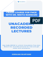 Crash Course For FMGE With Dr. Nikita Nanwani