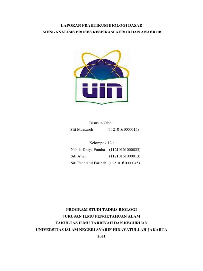 15 - Siti Maesaroh - Laporan Praktikum Respirasi Aerob Dan Anaerob | PDF
