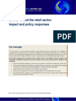 COVID-19 and The Retail Sector: Impact and Policy Responses