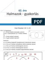 62 Halmazok Gyakorlás