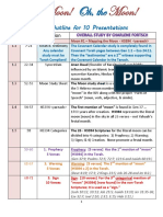 The Moon! Oh The Moon! - Outline For 2018 PPT Studies