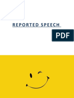 REPORTED SPEECH Ex - Copie