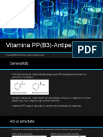 Vitamina PP (B3) - Antipelagroasă