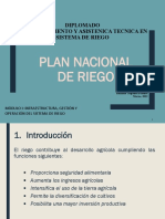 1 Plan Nacional del riego