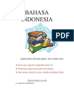 BAHASA INDONESIA TEKS EKSPLANASI