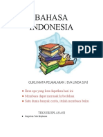 Bahasa Indonesia Teks Eksplanasi