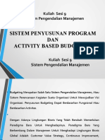 P9i 9. Sistem Penyusunan Program Dan Activity Based Budgeting