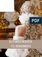 ALEXANDER McQUEEN Y EL RENACIMIENTO