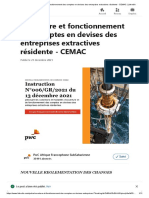 Ouverture Et Fonctionnement Des Comptes en Devises Des Entreprises Extractives Résidente - CEMAC - LinkedIn