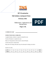 DP1 Math App Anticipated Mock - P2