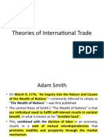 Theories of International Trade 