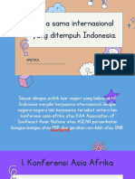 Kerja Sama Internasional Yang Ditempuh Indonesia.